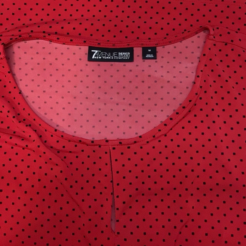 New York & Company Red Tank Top - Picture 3 of 3